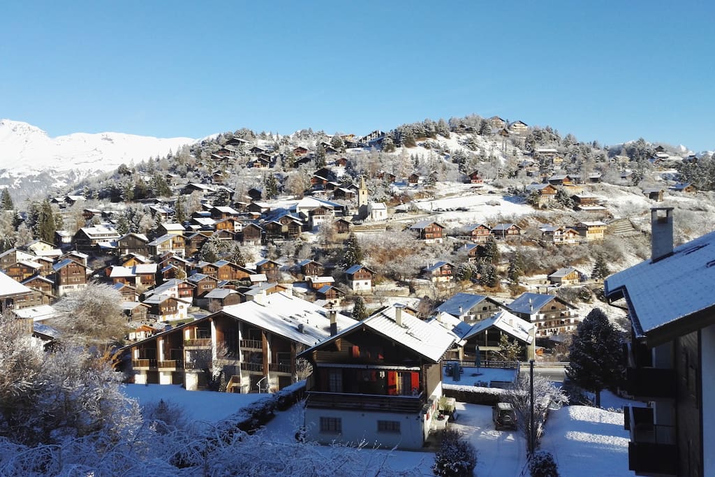 Vue depuis le chalet