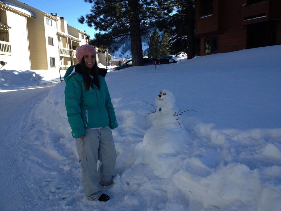 Fun in the snow.