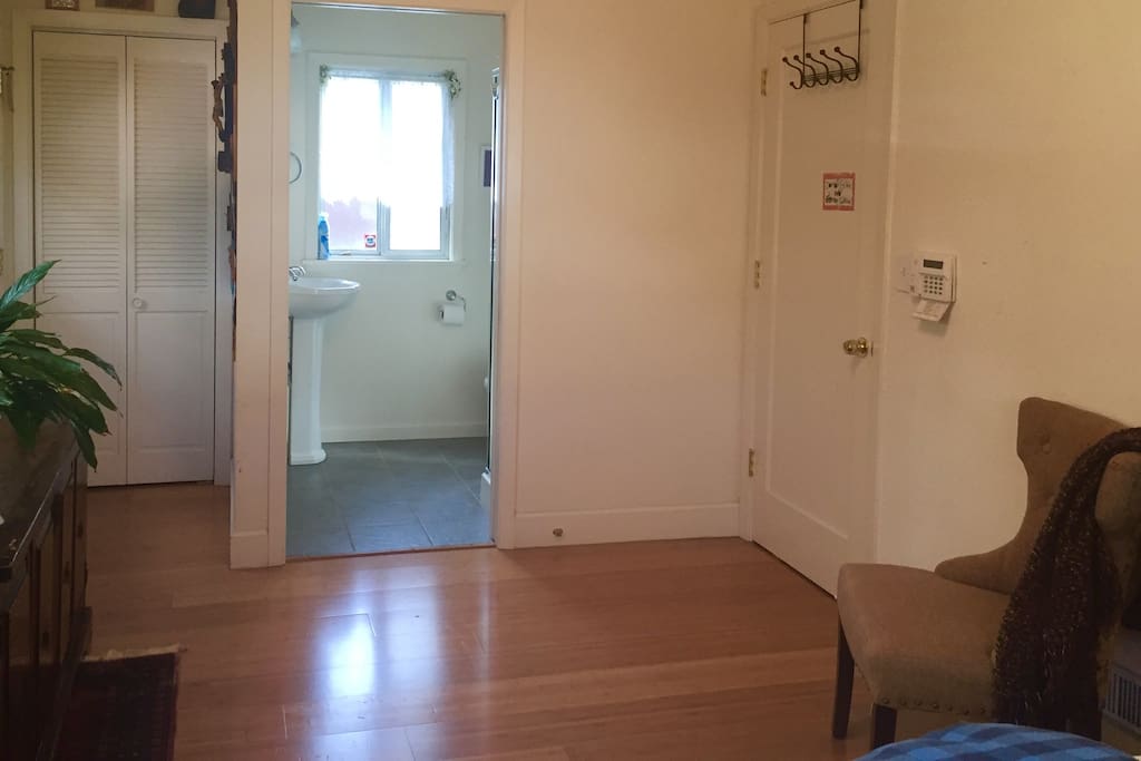 Includes private modern bath