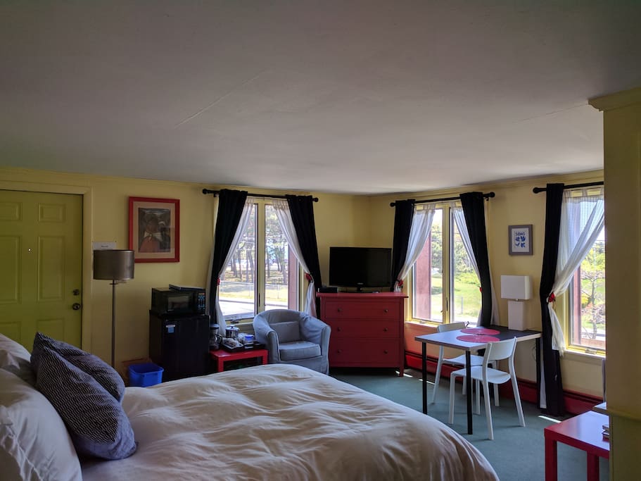 A spacious room