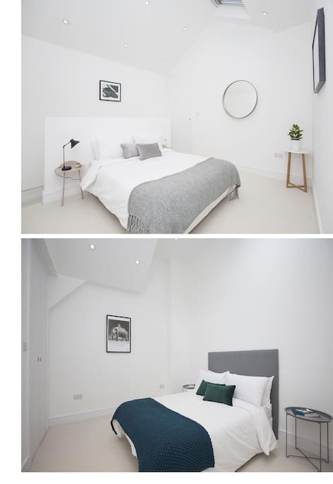 Bedroom 1 (Top) , Bedroom 2 (Bottom)