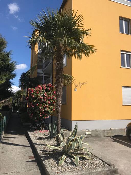 Eingang zum Haus