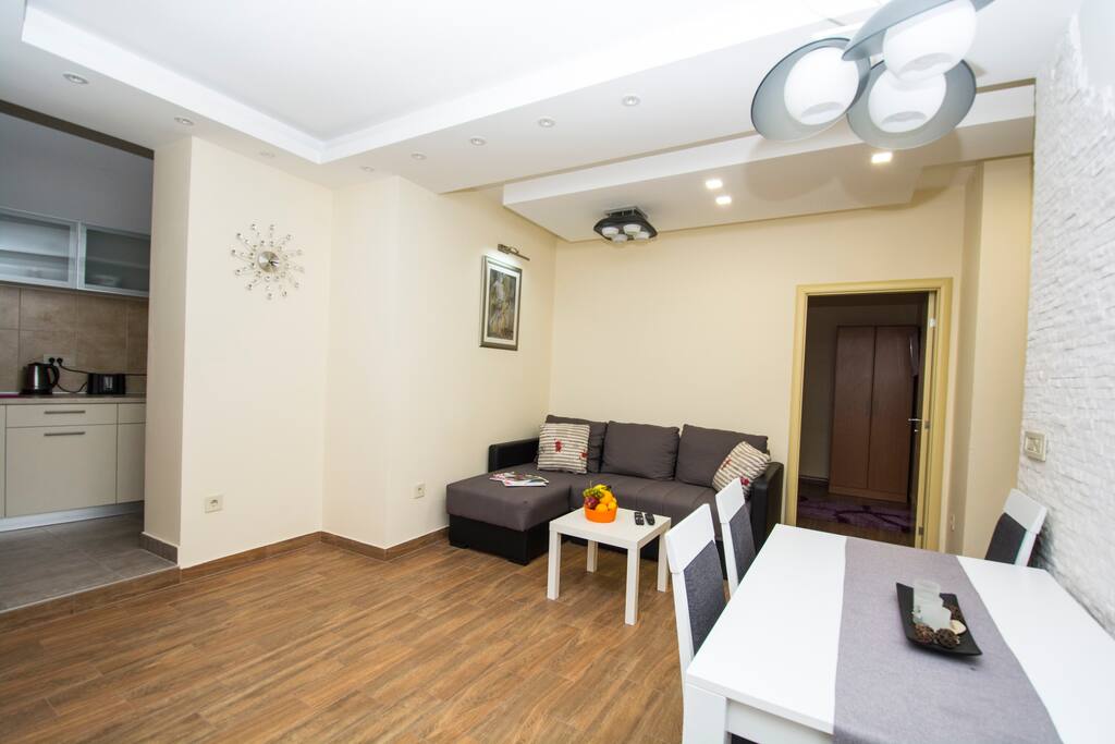 Living Room with Dining Area