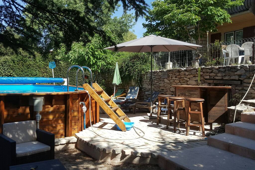 Coin piscine