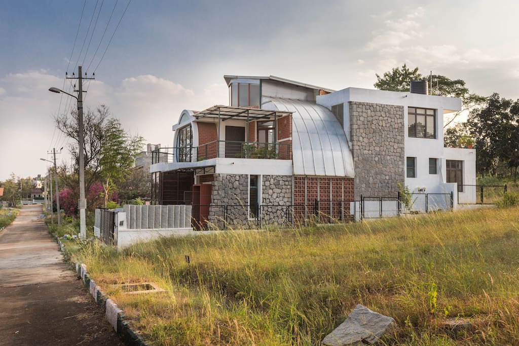 this is the out side look of house