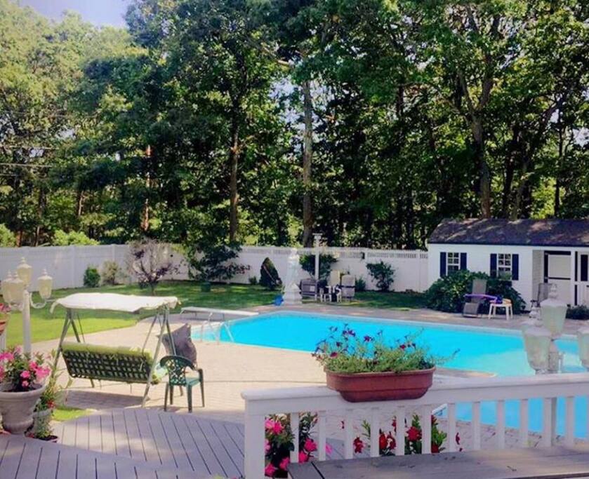 Available backyard space