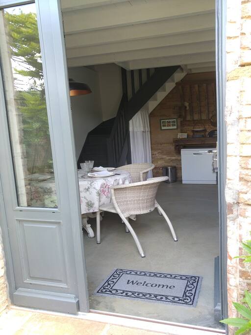 Entrée du gite