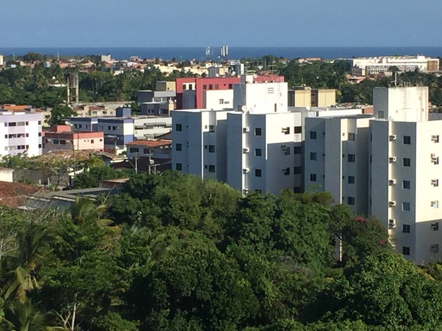 Vista da janela da sala