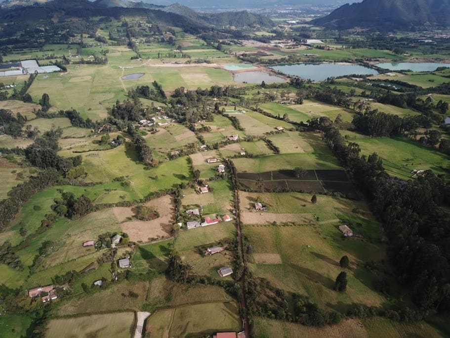 Foto aerea de la zona 1
