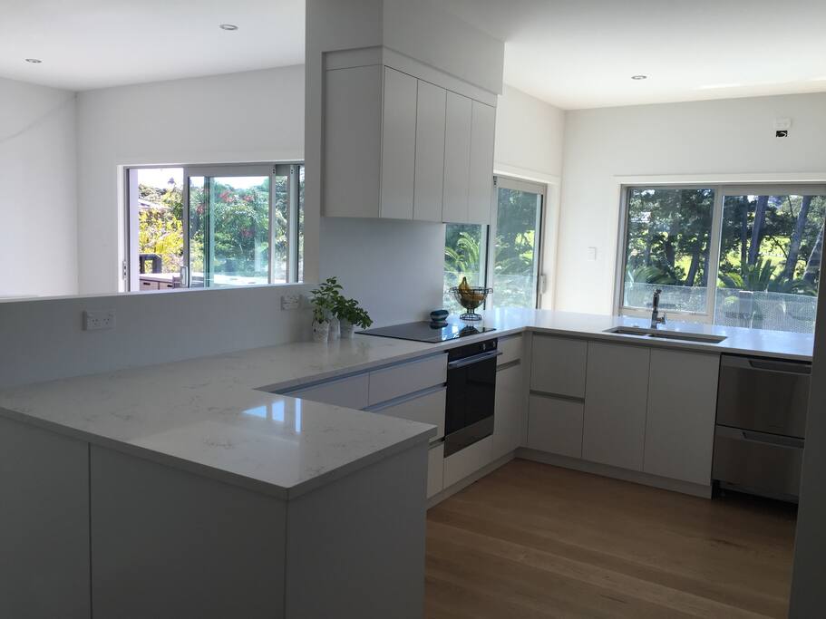 Kitchen lookout to park
