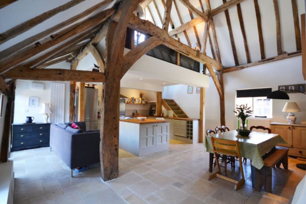 Mezzanine kitchen