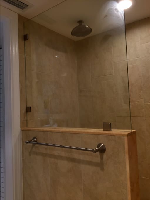 New master bath shower, September 2016