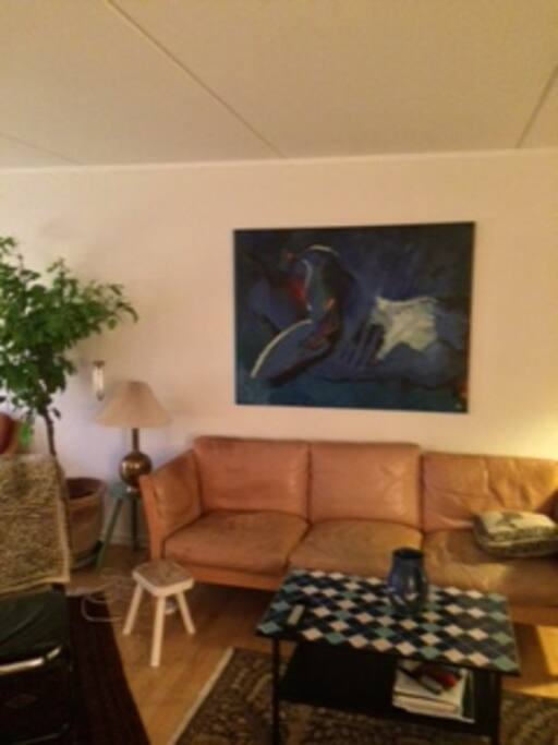 Flodguden (billedet på væggen)