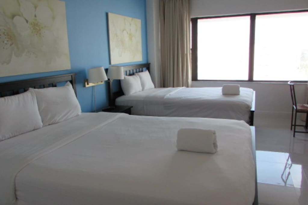 The Studio Apart. with 2 Double beds