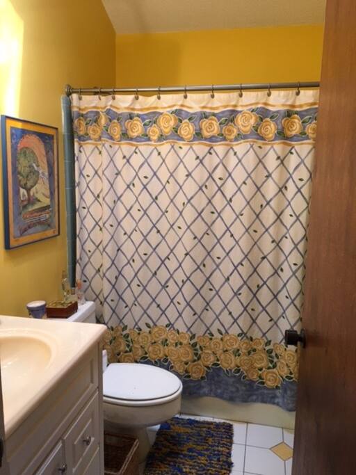 Happy GUEST Bathroom on second floor