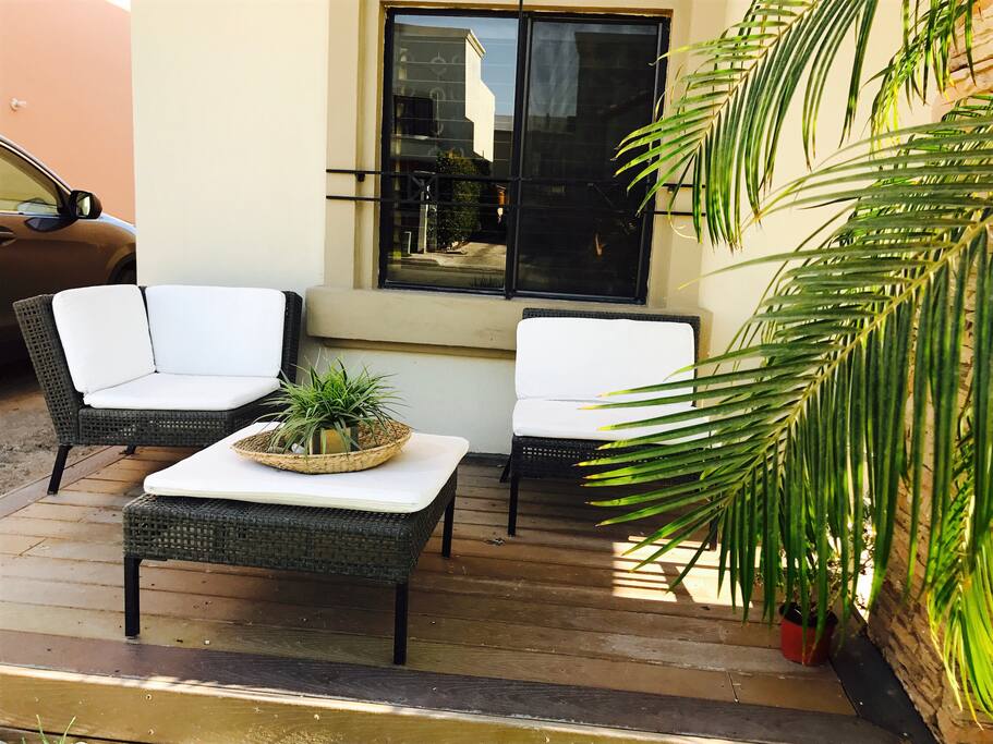 Patio frontal