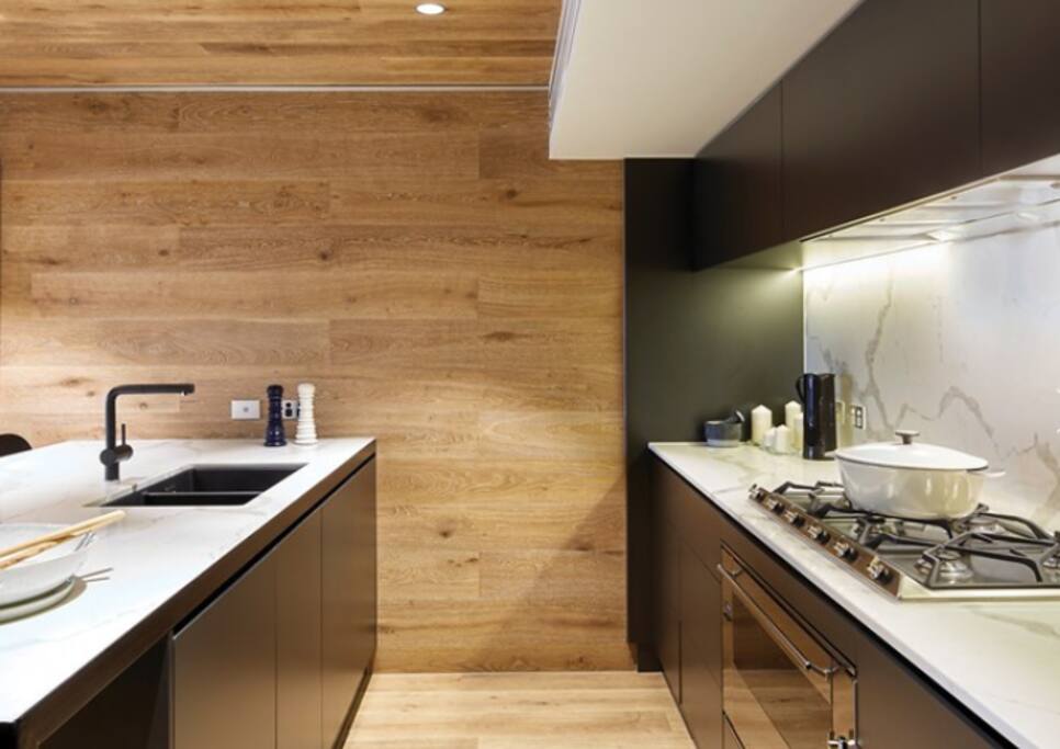 First Floor Kitchen, Dining and Living