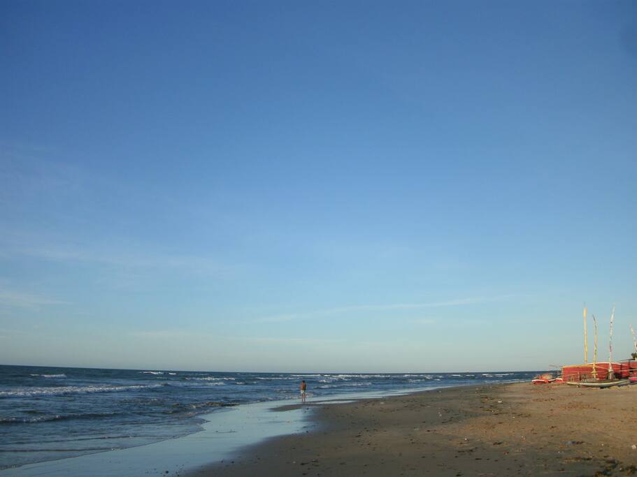 Mar, areia e paz....