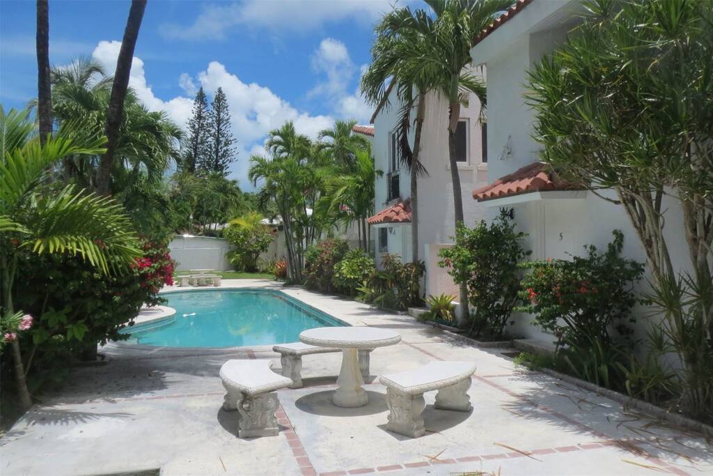 Pool and patio