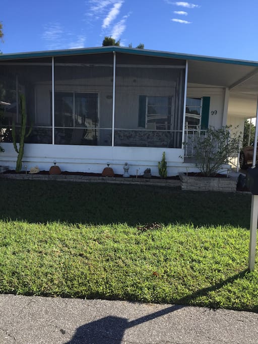 Front of the house