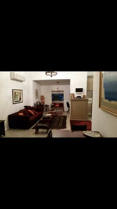 Living room facing the garden