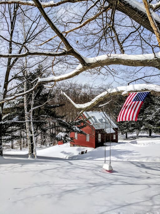 Rustic Barn Studio Apartment Cabins for Rent in Canaan, New York