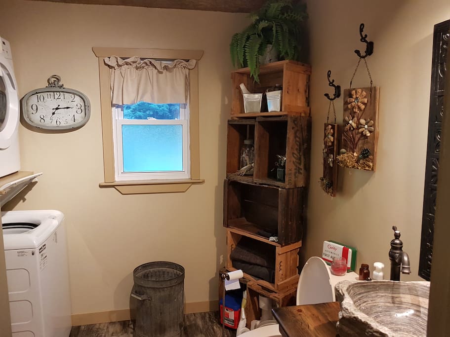 Full functioning shared bathroom with all of the amenities.