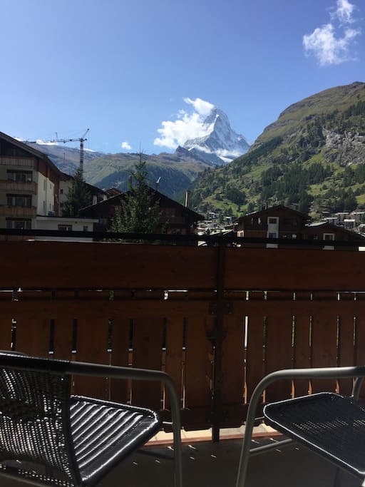 Balcony with Matterhorn view
