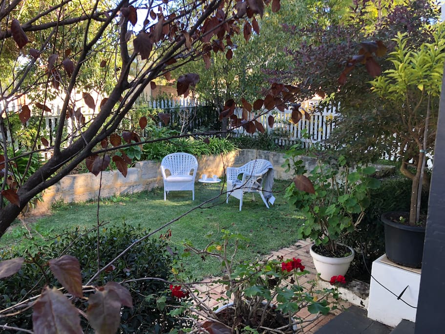 Front of the house garden - fully enclosed, perfect for young children to play.