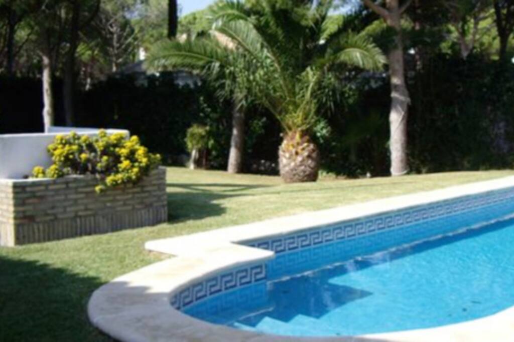 Piscina en Jardin Privado