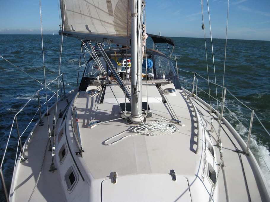 Sailing off GA Coast