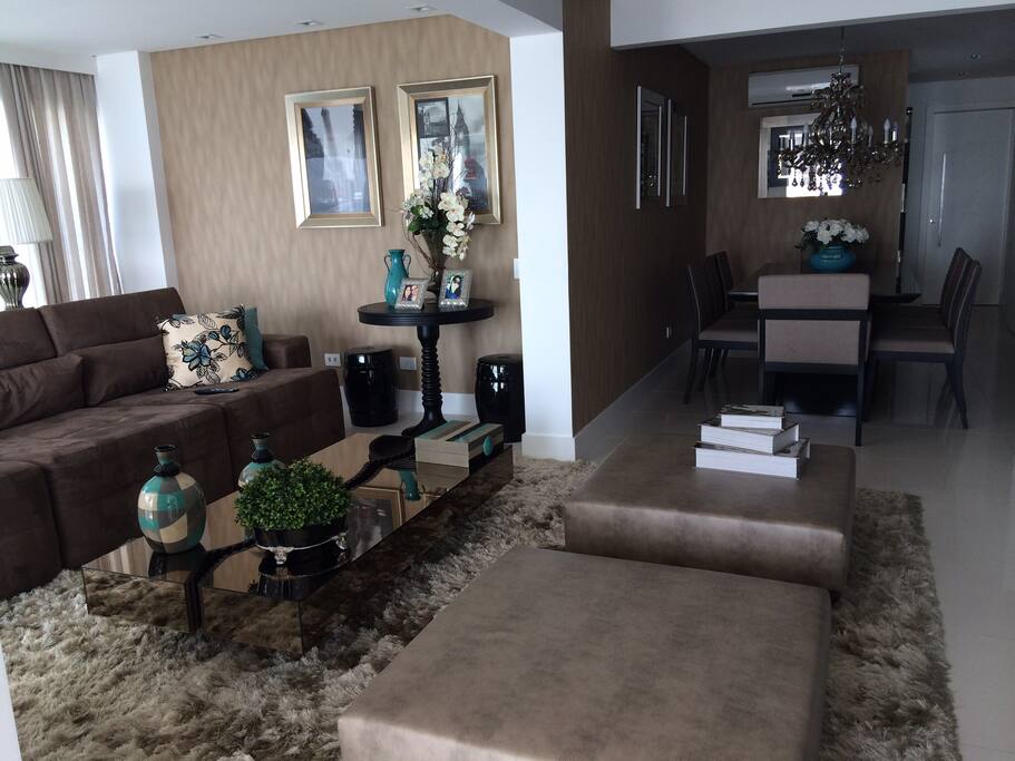 Espaço aconchegante para reunir a família e amigos.