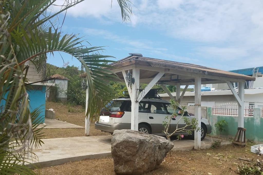 Apartment counts with Gazebo for parking or other activities