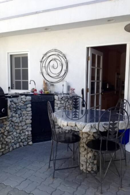 BBQ area