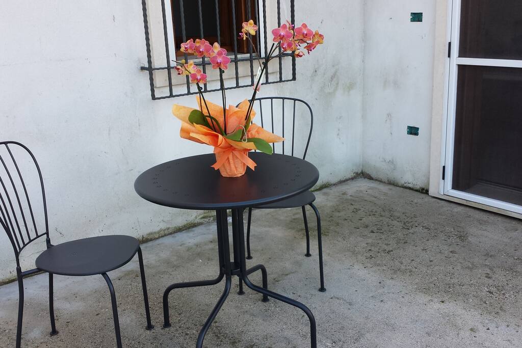 zona relax esterna privata