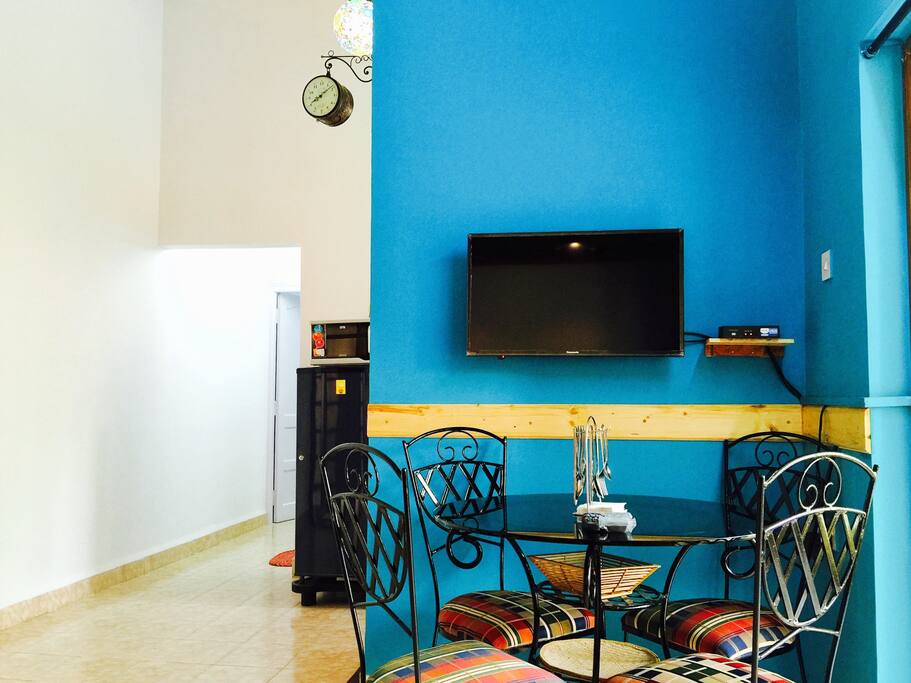The living room
