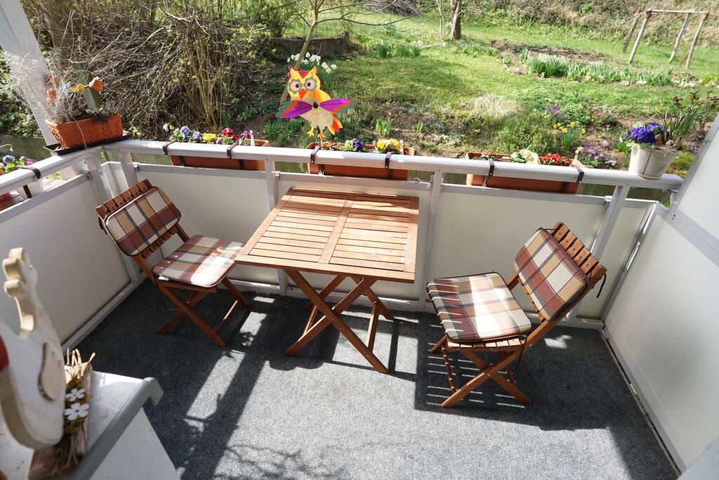 Balkon am Wohnzimmer/ balcony