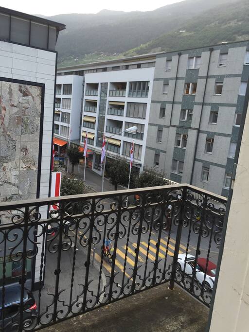 Balcon de la chambre