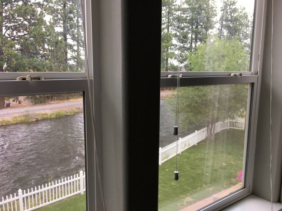 View of canal from bedroom 1.