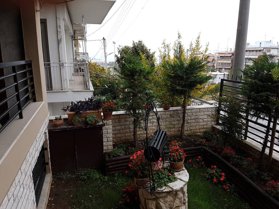 Small garden near the entrance