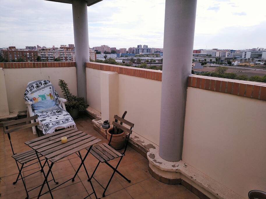 Terraza solarium