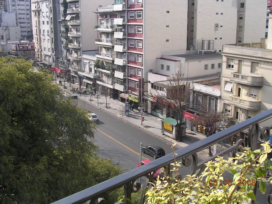 Vista desde el balcón de la habitación. View from the balcony of the room.