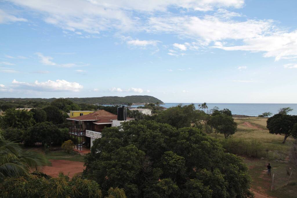 View from the front balcony