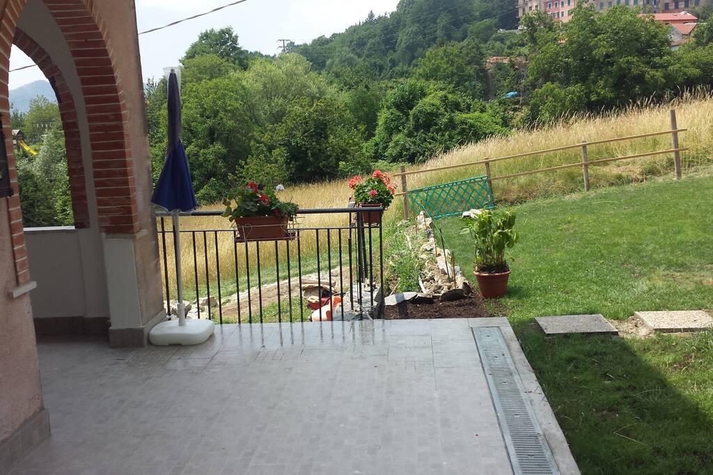 veranda e giardino