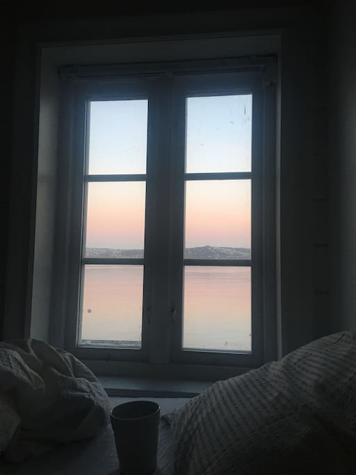Coffe in bed early morning,-oceanview.one and only in building