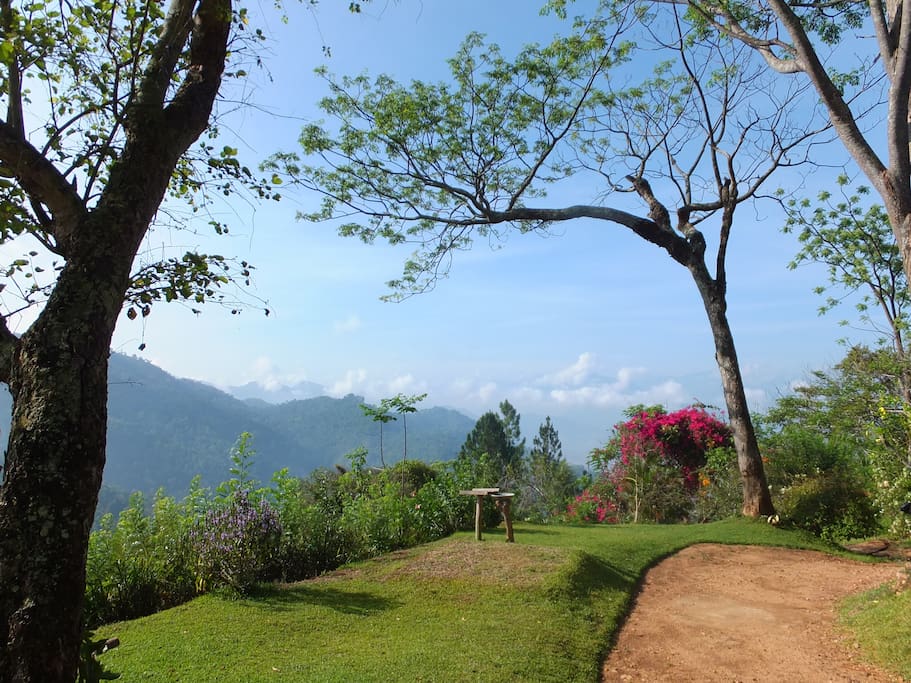 Views over the Knuckles Mountains