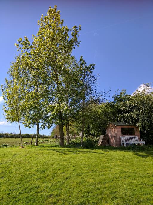 All bedrooms have views of open countryside