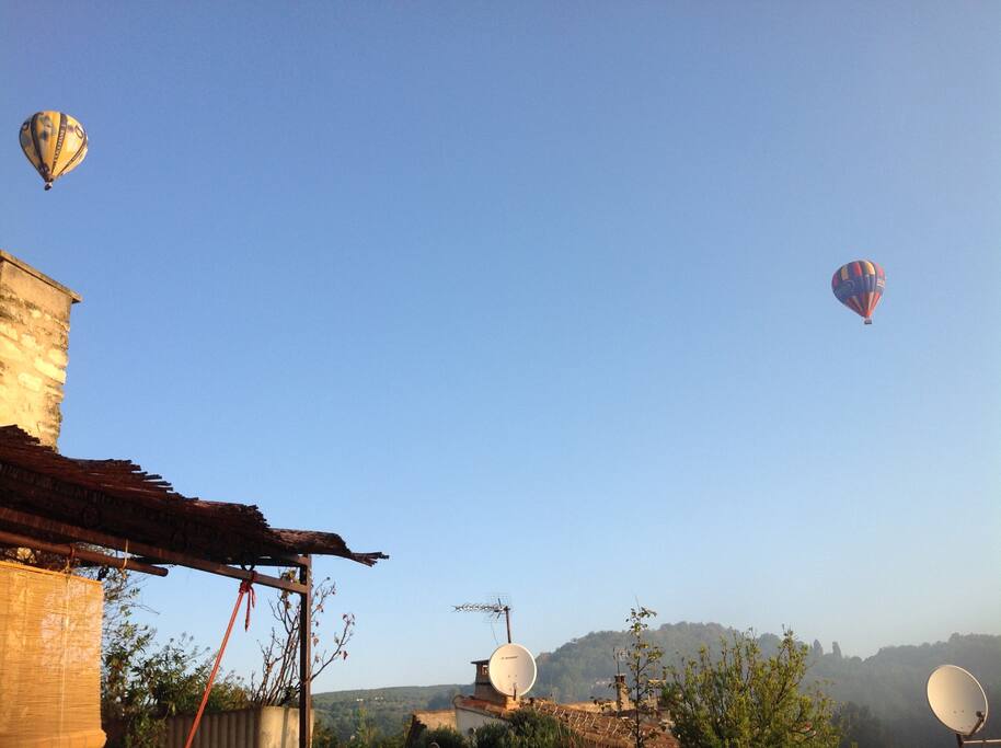 Vue de la terrasse
