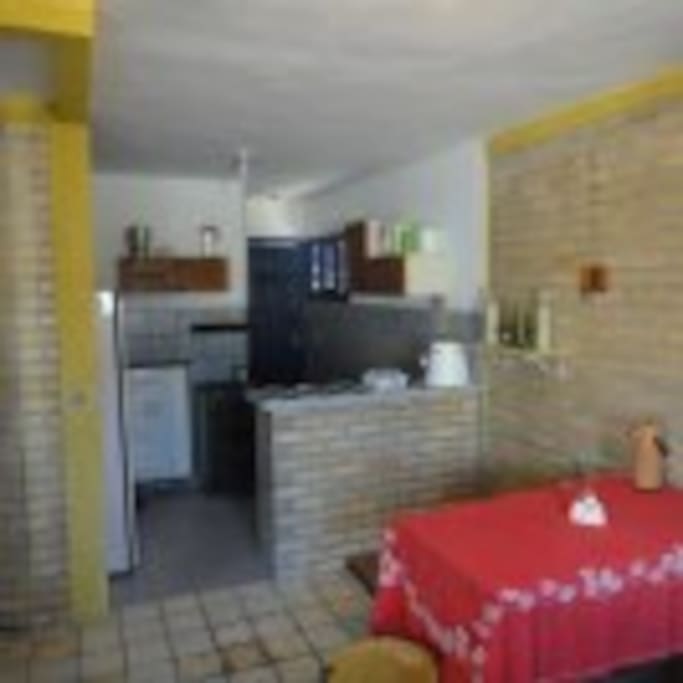 Sala e cozinha