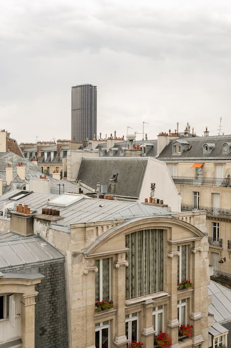 Vue sur la Tour Montparnasse.